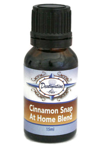Cinnamon Snap - At Home Essential Oil Blend - 15ml-Essential Oil Blend-Destination Oils