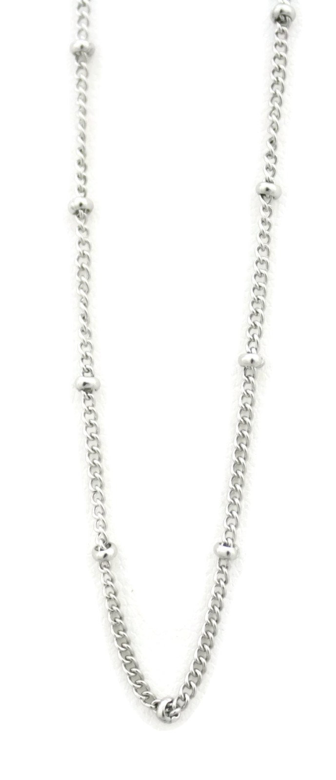 Unique Two-Tone Stainless Steel Essential Oil Diffuser Necklace- 30mm- 20"-Diffuser Necklace-Destination Oils