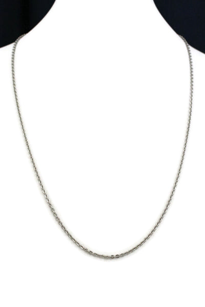 24" Stainless Steel Necklace Chain-Replacement Chains-Destination Oils