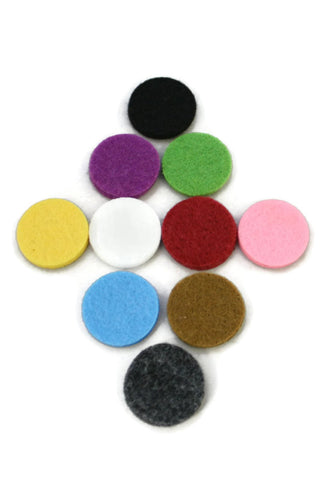 22.5mm Replacement Pads for 30mm Diffuser Necklaces- Set of 10-Diffuser Necklace-Destination Oils