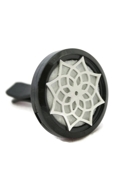 Black Lotus Essential Oil Car Clip-On Vent Diffuser- 30mm-Car Diffuser-Destination Oils