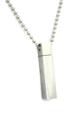 AromaVial Stainless Steel Necklace/ Rear View Mirror Diffuser-Diffuser Necklace-Destination Oils