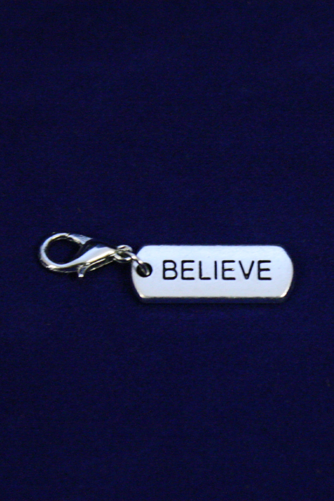 Believe Silver Jewelry Charm-Jewelry Charm-Destination Oils