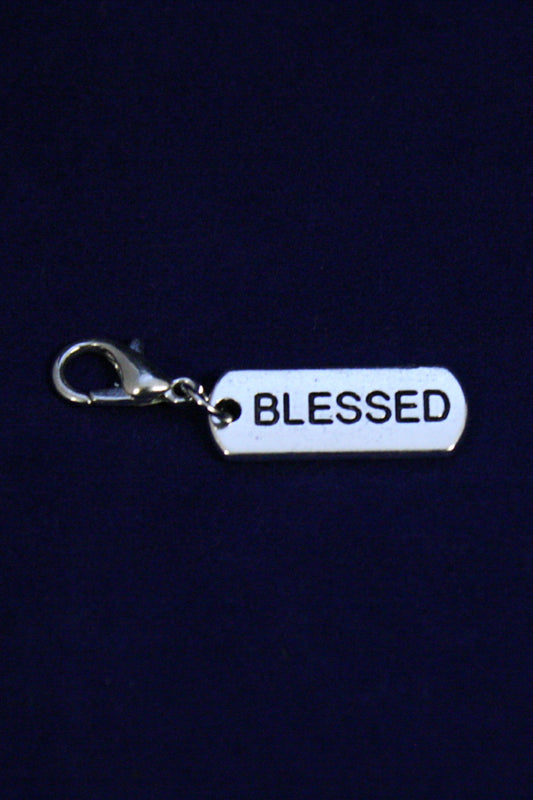 Blessed Silver Jewelry Charm-Jewelry Charm-Destination Oils