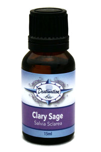 Clary Sage Essential Oil ~ 15ml ~ Pure-Single Essential Oils-Destination Oils