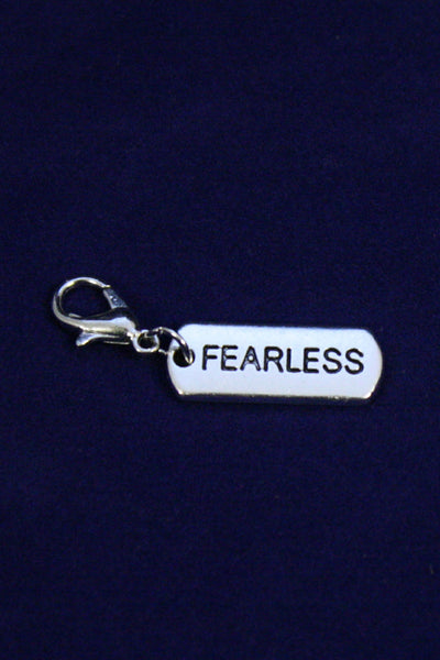 Fearless Silver Jewelry Charm-Jewelry Charm-Destination Oils