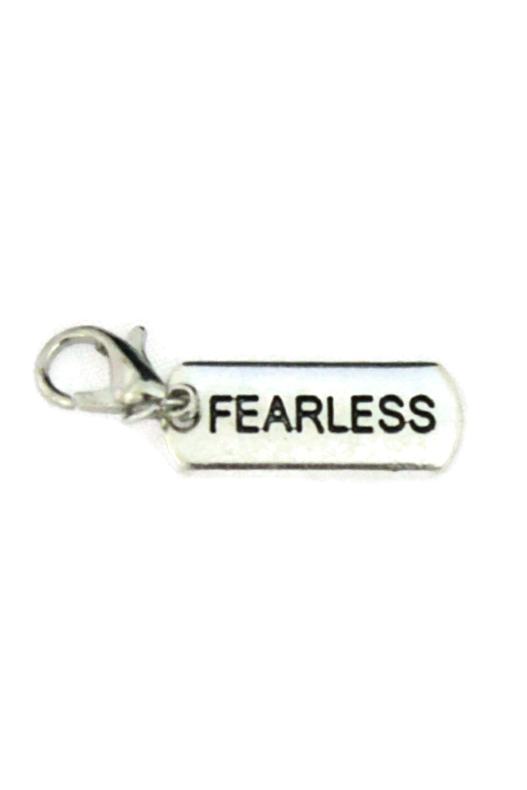 Fearless Silver Jewelry Charm-Jewelry Charm-Destination Oils