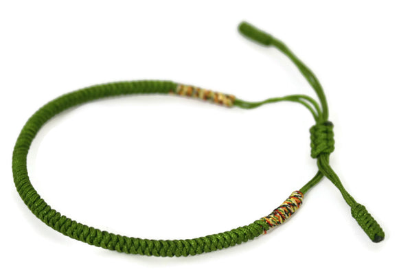 Twist Sage Green Braided Cord Essential Oil Bracelet- Adjustable-Diffuser Bracelet-Destination Oils