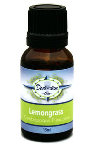 Lemongrass Essential Oil ~ 15ml ~ Pure-Single Essential Oils-Destination Oils