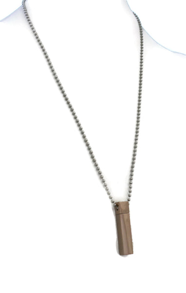 AromaVial Rose Gold Necklace/ Rear View Mirror Diffuser-Diffuser Necklace-Destination Oils