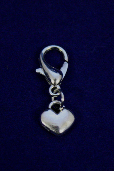 Heart Small Silver Jewelry Charm-Jewelry Charm-Destination Oils