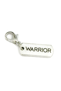 Warrior Silver Jewelry Charm-Jewelry Charm-Destination Oils